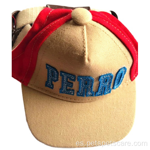 Moda perro mascota deportes gorra sombreros